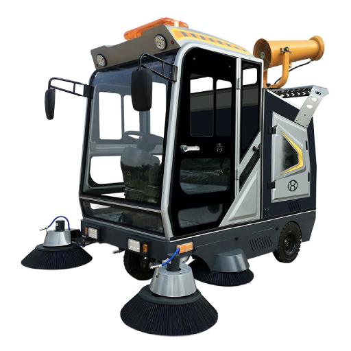 Electric Ride-On Street Sweeper