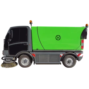 Side Brush Compact Road Sweeper Truck
