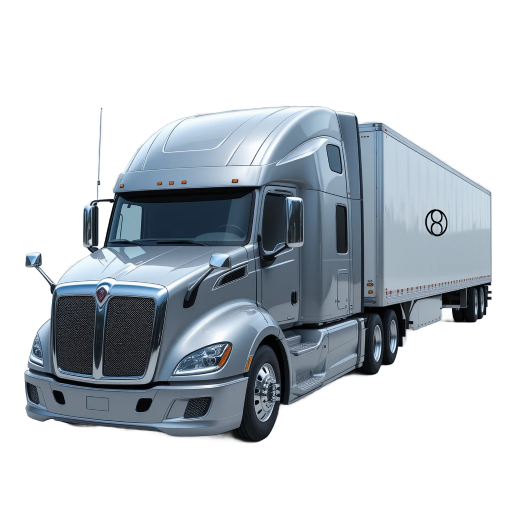Long-Haul Semi-Trailer Truck