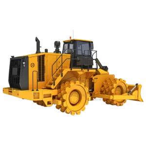 Heavy-Duty Padfoot Drum Compactor